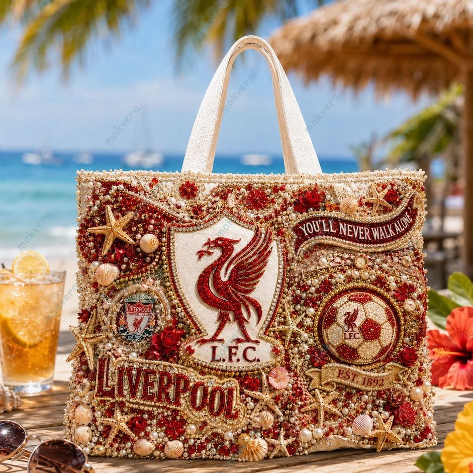 Liverpool You’ll Never Walk Alone Summer Vibes Tote Bag 3 Liverpool You'll Never Walk Alone Summer Vibes Tote Bag 3