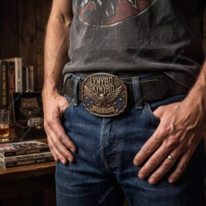Lynyrd Skynyrd Free Bird Leather Belt 2