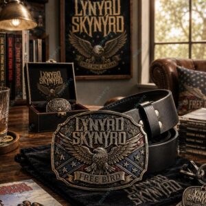 Lynyrd Skynyrd Free Bird Leather Belt