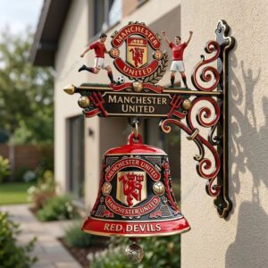 Manchester United Red Devils Wall Bell