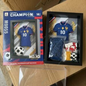 Mbappe France No10 Legendary Brickset Jersey 2