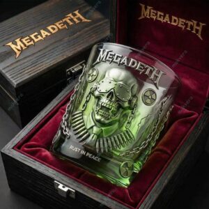 Megadeth Rust In Peace Whiskey Glass 2 Megadeth Rust In Peace Whiskey Glass 3