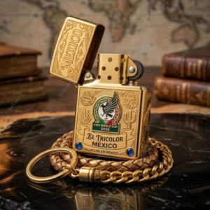 Mexico El Tricolor FIFA World Cup 2026 Zippo Keychain 2