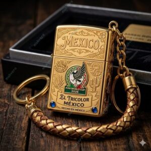 Mexico El Tricolor FIFA World Cup 2026 Zippo Keychain