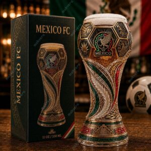Mexico FC World Cup 2026 Soccer Trophy Beer Glass