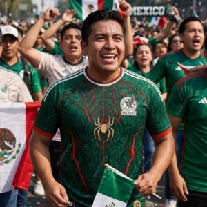 Mexico National Spider Man World Cup 2026 Custom Jersey 2