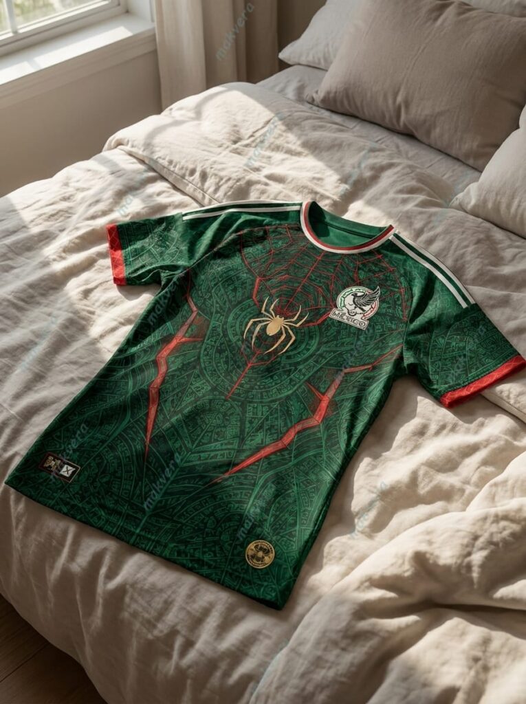 Mexico National Spider Man World Cup 2026 Custom Jersey