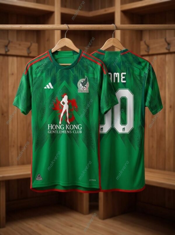 Mexico National x Team Hong Kong Gentlemens Club Custom Jersey