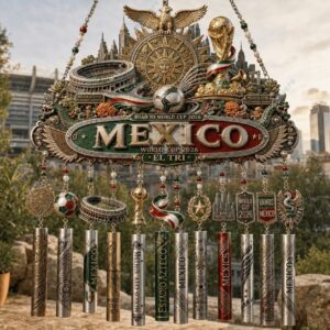 Mexico World Cup 2026 Wind Chime 2 Mexico World Cup 2026 Wind Chime 3