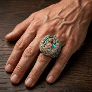 Miami Dolphins Jesus Won Est 1966 Ring 1 Miami Dolphins Jesus Won Est 1966 Ring 2