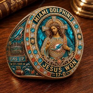 Miami Dolphins Jesus Won Est 1966 Ring