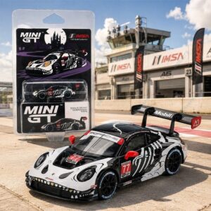 Mini GT Porsche 911 GT3 R Skeleton Rexy Car 2