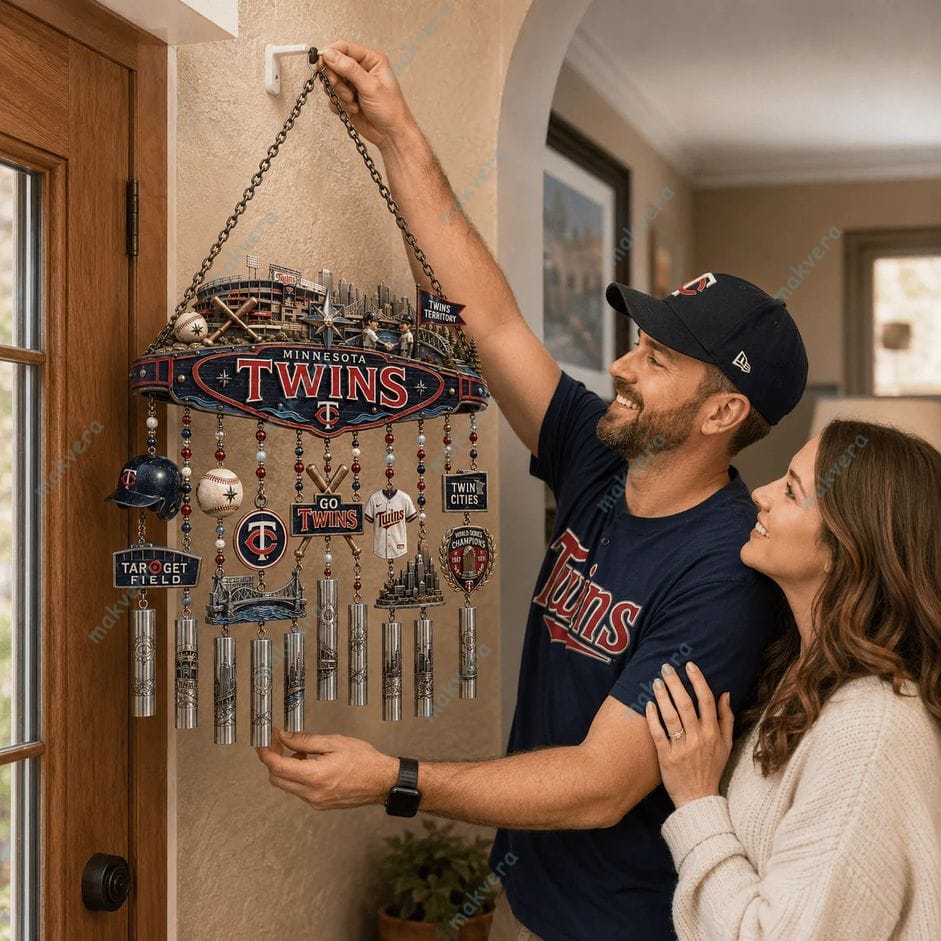 Minnesota Twins World Series Champions Wind Chime 2 Minnesota Twins World Series Champions Wind Chime 2