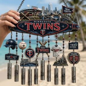 Minnesota Twins World Series Champions Wind Chime 2 Minnesota Twins World Series Champions Wind Chime 3