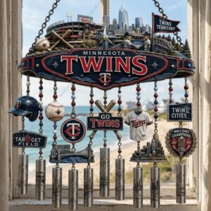 Minnesota Twins World Series Champions Wind Chime