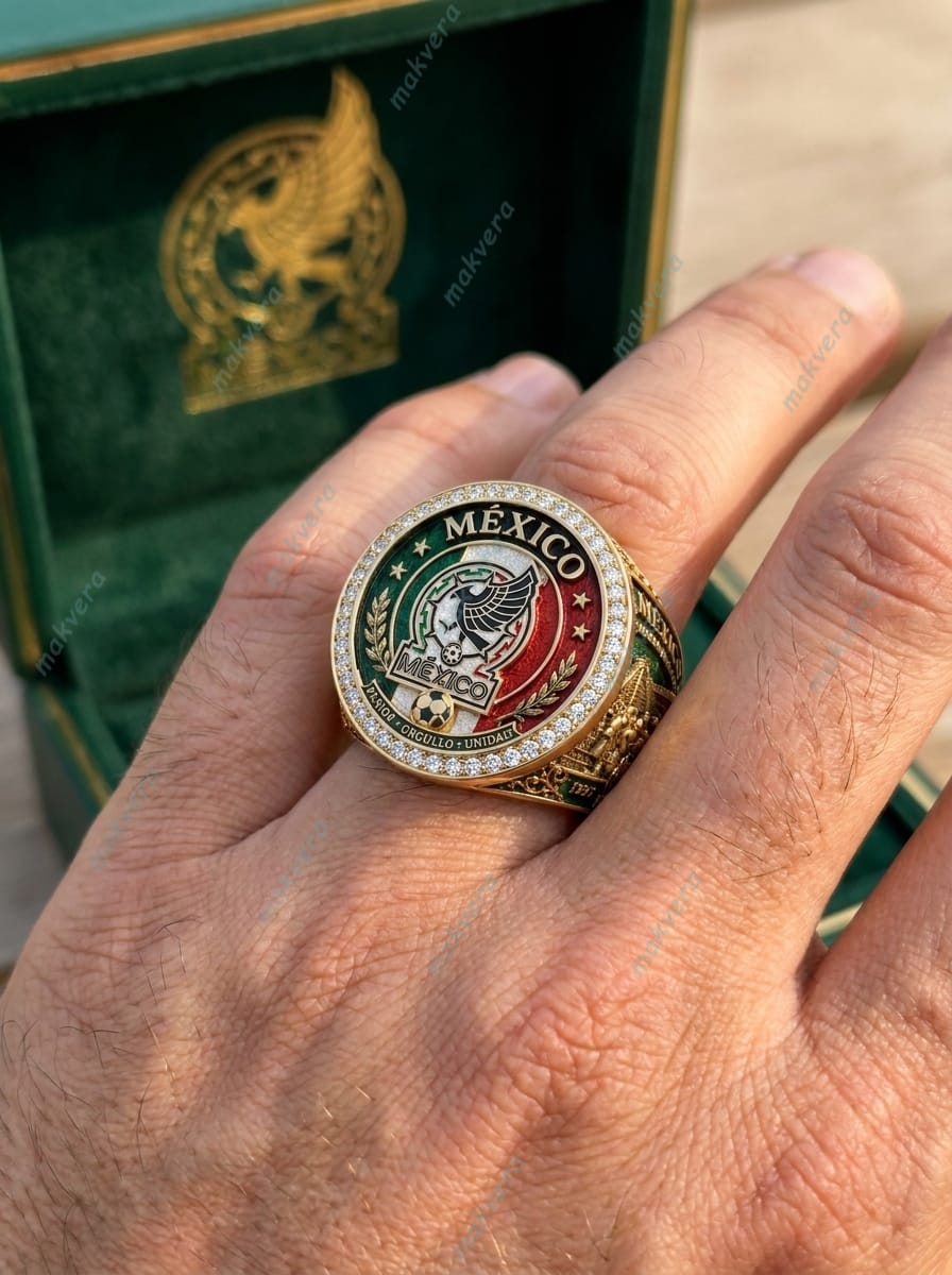 Mexico Seleccion Mexicana Est 1972 Ring Mexico Seleccion Mexicana Est 1972 Ring