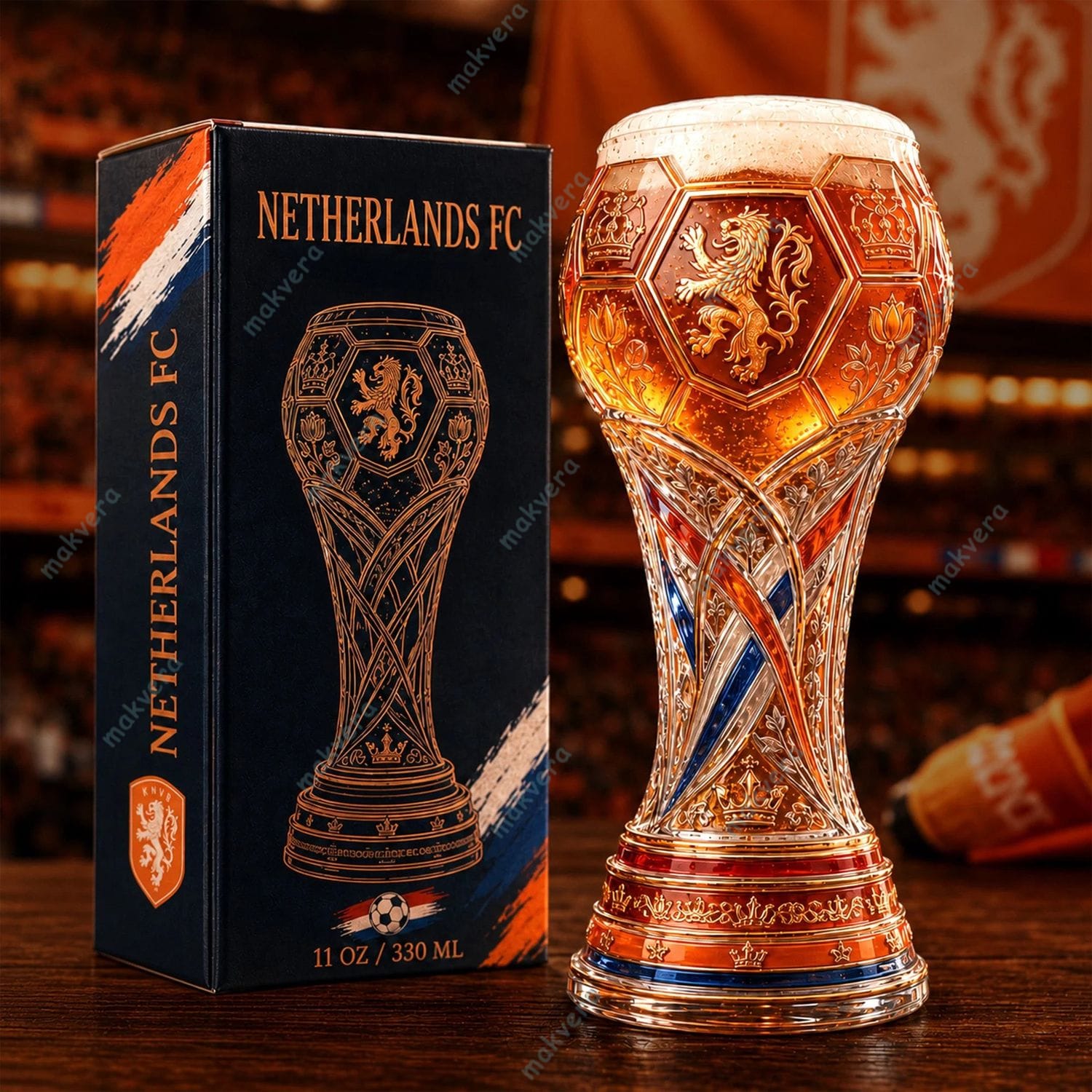 Netherlands FC World Cup 2026 Soccer Trophy Beer Glass Netherlands FC World Cup 2026 Soccer Trophy Beer Glass
