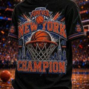 New York Knicks Forever Champions Shirt 3