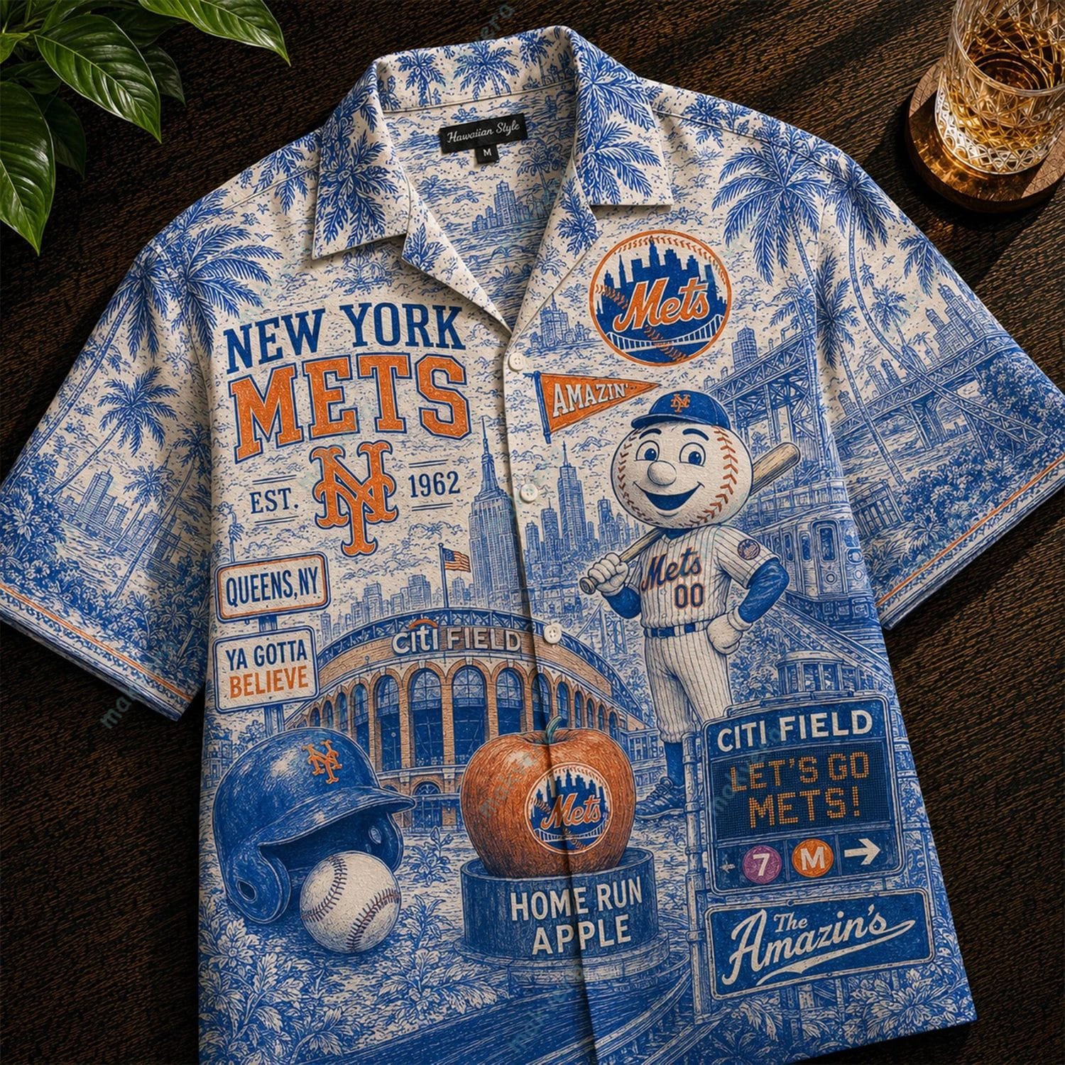 New York Mets Est 1962 Hawaiian Shirt 3 New York Mets Est 1962 Hawaiian Shirt 3