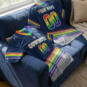 NFL All Team x LGBT Pride Month In June Custom Football Jersey 2 NFL All Team x LGBT Pride Month In June Custom Football Jersey 3