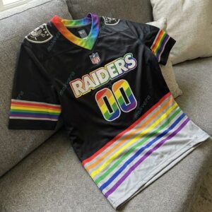 NFL All Team x LGBT Pride Month In June Custom Football Jersey 3 NFL All Team x LGBT Pride Month In June Custom Football Jersey 4