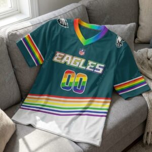 NFL All Team x LGBT Pride Month In June Custom Football Jersey 5 NFL All Team x LGBT Pride Month In June Custom Football Jersey 6