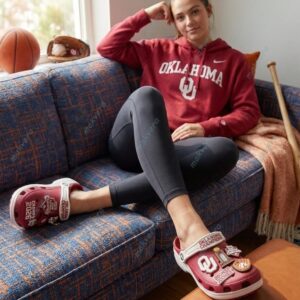 Oklahoma Sooners Champions 2026 NCAA Clog Crocs 3