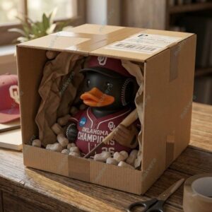 Oklahoma Sooners Champions 2026 NCAA Rubber Duck 1 Oklahoma Sooners Champions 2026 NCAA Rubber Duck 2