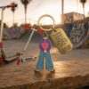 Oliver Tree Life Goes On Memorial Keychain