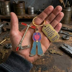 Oliver Tree Life Goes On Memorial Keychain 2