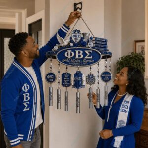 Phi Beta Sigma Fraternity Est 1914 Wind Chime 1 Phi Beta Sigma Fraternity Est 1914 Wind Chime 2