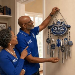 Phi Beta Sigma Fraternity Est 1914 Wind Chime 2 Phi Beta Sigma Fraternity Est 1914 Wind Chime 3