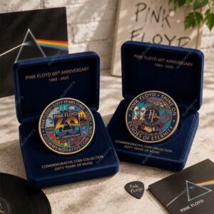 Pink Floyd 60th Anniversary Commemorative Coin