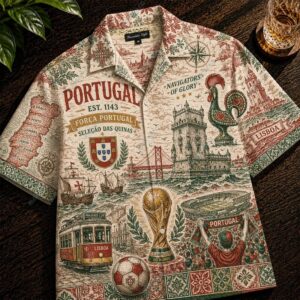 Portugal Est 1143 Navigators Of Glory Hawaiian Shirt 2 Portugal Est 1143 Navigators Of Glory Hawaiian Shirt 3
