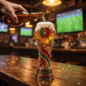 Portugal FC World Cup 2026 Beer Glass 2