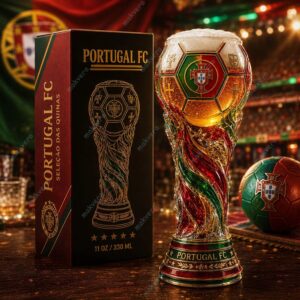 Portugal FC World Cup 2026 Beer Glass