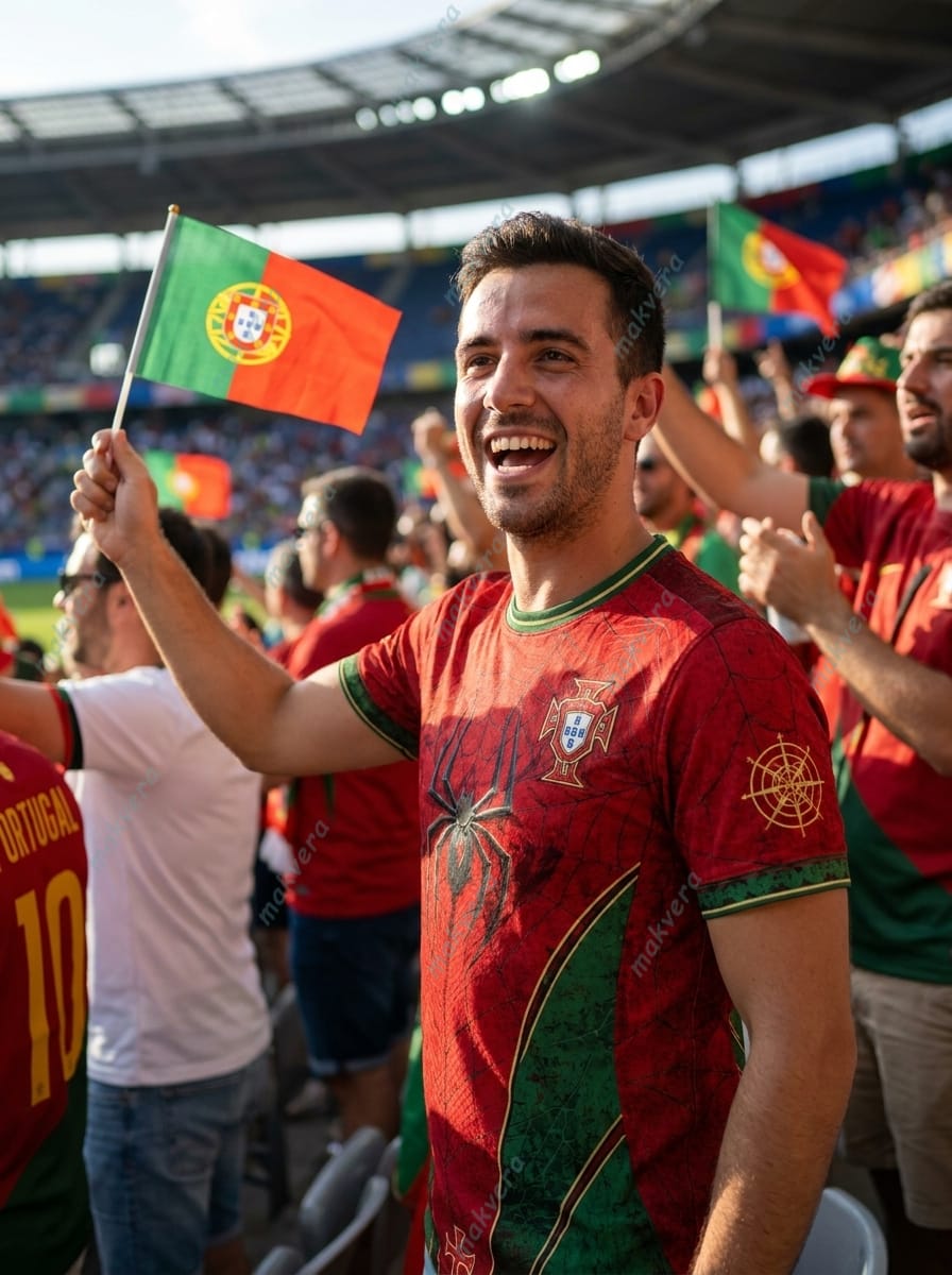 Portugal National Spider Man World Cup 2026 Custom Jersey 3 Portugal National Spider Man World Cup 2026 Custom Jersey 2