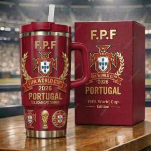 Portuguese Football FIFA World Cup 2026 Tumbler 3