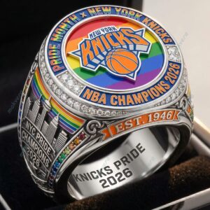Pride Month x New York Knicks NBA Champions 2026 Ring