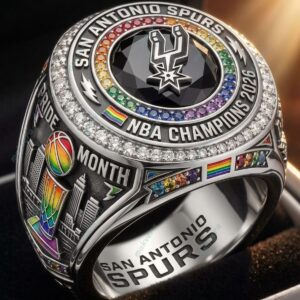 Pride Month x San Antonio Spurs NBA Champions 2026 Ring