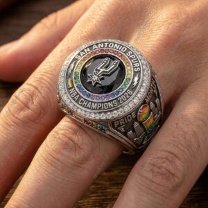 Pride Month x San Antonio Spurs NBA Champions 2026 Ring 2