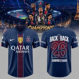 PSG Champions 2026 UCL Jersey 2