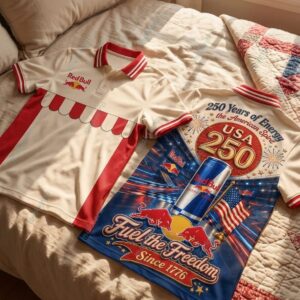 Red Bull 250 Years Of Energy The American Spirit Polo Shirt
