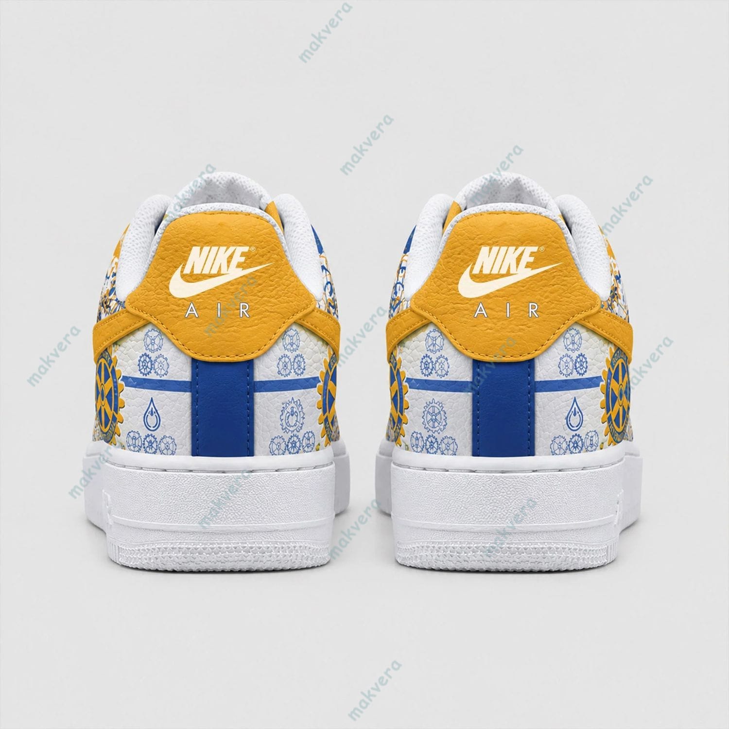 Rotary International Service Above Self Air Force 1 Sneaker 2 Rotary International Service Above Self Air Force 1 Sneaker 2