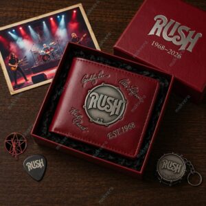 Rush Band Legends Est 1968 Wallet 2