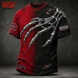 RUSH Hand Over Fist 3D Shirt