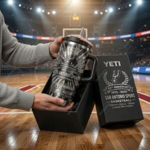 San Antonio Spurs Basketball 53rd Anniversary 2026 Tumbler 2