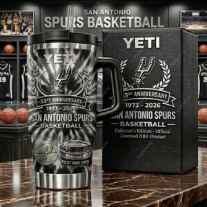 San Antonio Spurs Basketball 53rd Anniversary 2026 Tumbler 3