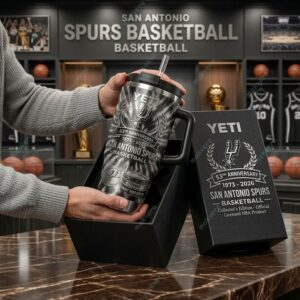 San Antonio Spurs Basketball 53rd Anniversary 2026 Tumbler