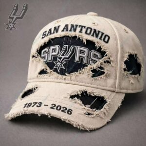 San Antonio Spurs NBA Champions 2026 Cap